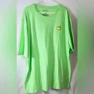NWT ⛳️⛳️Masters Mint Green 2016 with Champions List on Back T-Shirt (Size XXL)